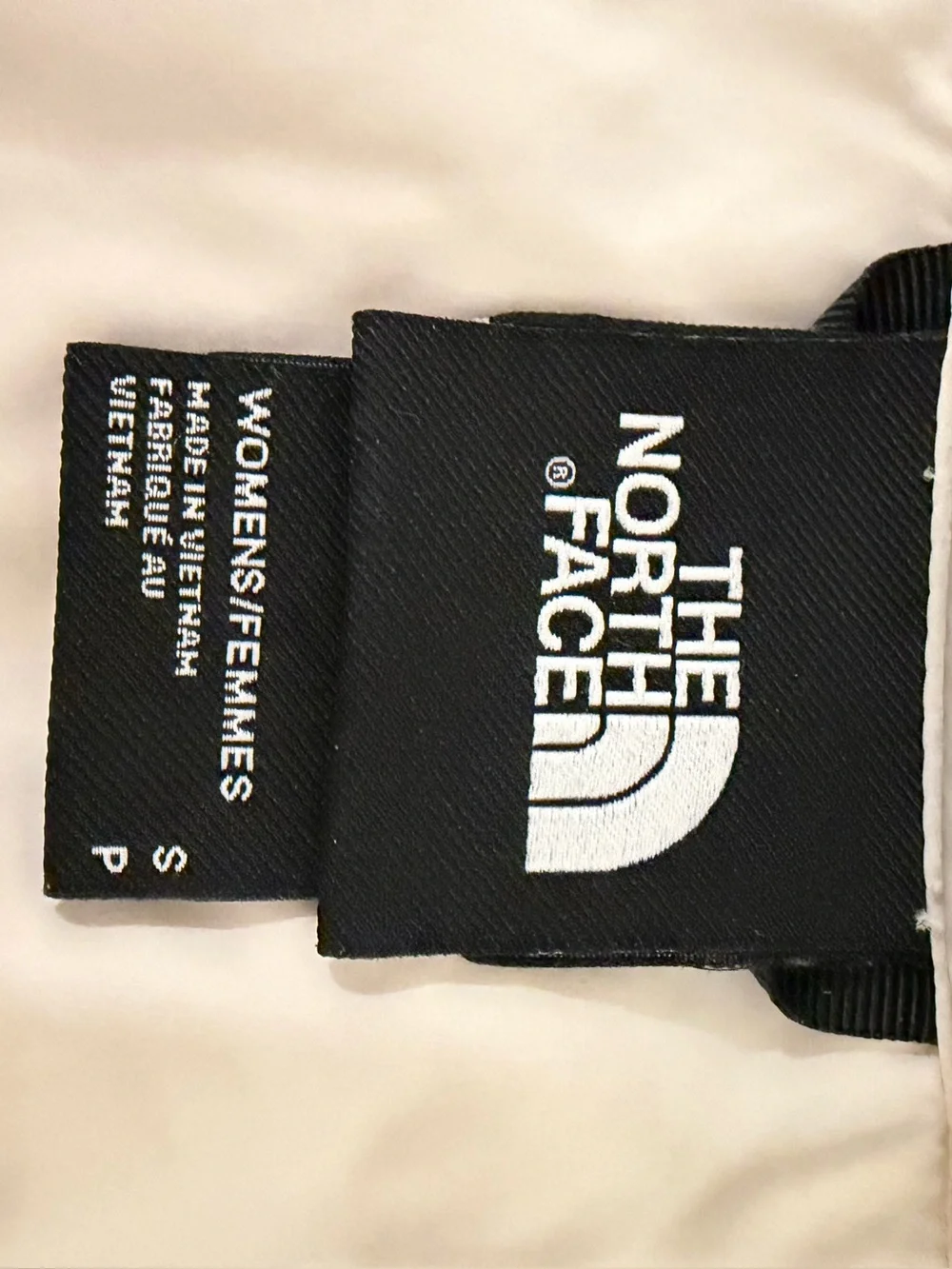 The North Face Hydrenalite Down Hooded Puffer Jacket White Dune Small